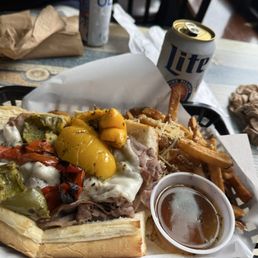 Italian Beef Sandwich Italian Beef Sandwich