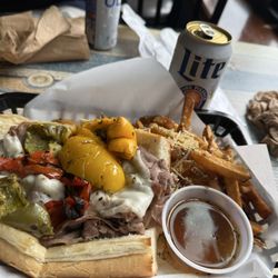 Turtles Bar and Grill - Italian Beef Sandwich