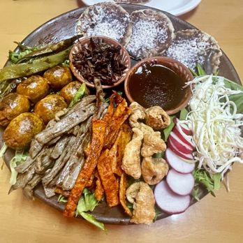 Mi Lindo Oaxaca - We tried the Tour plate!! Delicious!! - Mexican Near Me - Baldwin Park, California Mi Lindo Oaxaca - We tried the Tour plate!! Delicious!! - Mexican Near Me - Baldwin Park, California