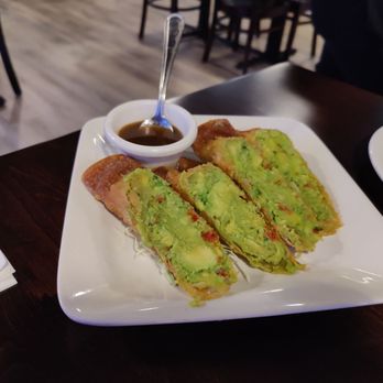 Vegan Thyme - Avocado Spring Rolls. - Thai Near Me - Newbury Park, California Vegan Thyme - Avocado Spring Rolls. - Thai Near Me - Newbury Park, California