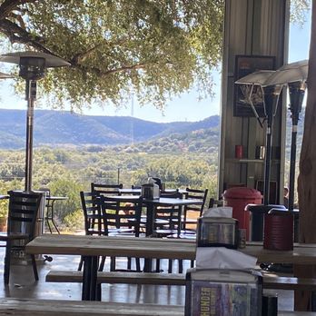 Bent Rim Grill - The view from the dining area. - Fast Food Near Me - Leakey, Texas Bent Rim Grill - The view from the dining area. - Fast Food Near Me - Leakey, Texas