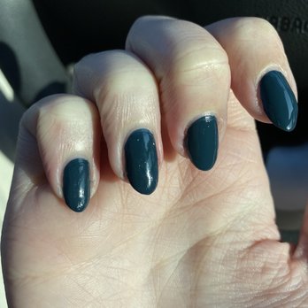 Grand Nail Spa - The two she re did look out of focus because they covered in wavy streak marks. - Nail Salons Near Me - Denton, Texas
