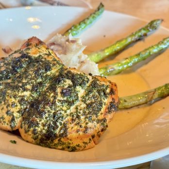 The Cheesecake Factory - Herb Crusted Filet of Salmon - Desserts Near Me - Chula Vista, California