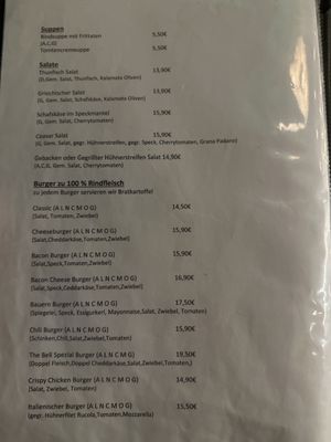 Menu photo 8 The Bell Pub-Bar-Restaurant Vienna, 9 Menu photo 8 The Bell Pub-Bar-Restaurant Vienna, 9
