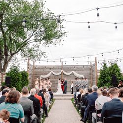 Magical Moments Weddings & Events - Outdoor Urban Ceremony