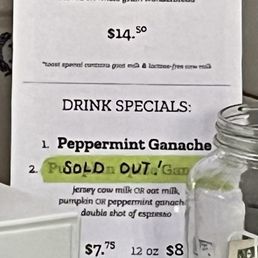 Specials of the Day 1/13/26 Specials of the Day 1/13/26
