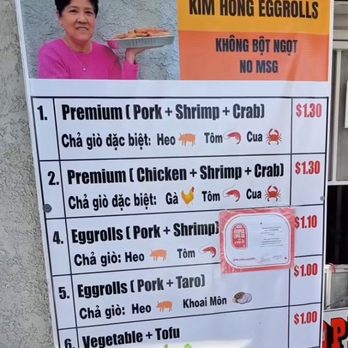 Kim Hong Eggrolls - Vietnamese Near Me - Westminster, California