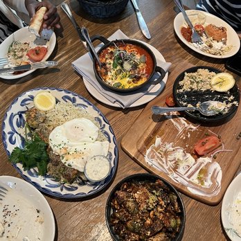 Aba - Brussels Sprouts, kofte and egg, Short Rib Shakshuka - Mediterranean Near Me - Chicago, Illinois