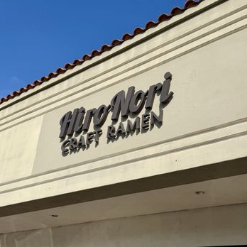 HiroNori Craft Ramen - Outside - Ramen Near Me - Tustin, California