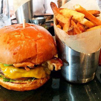 The General Public - Bacon burger and fries - New American Near Me - San Antonio, Texas The General Public - Bacon burger and fries - New American Near Me - San Antonio, Texas