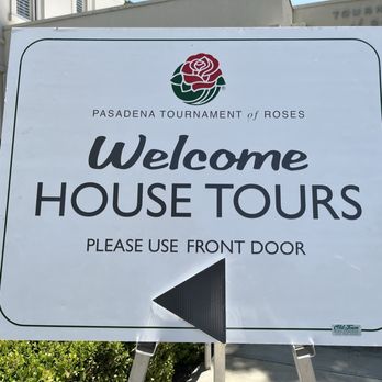 Pasadena Tournament of Roses - Entrance for tours: front of house - Local Flavor Near Me - Pasadena, California Pasadena Tournament of Roses - Entrance for tours: front of house - Local Flavor Near Me - Pasadena, California