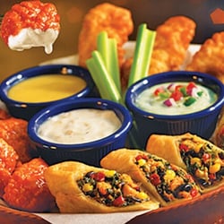 Chili's - Triple Dipper (Reducido en porciones)