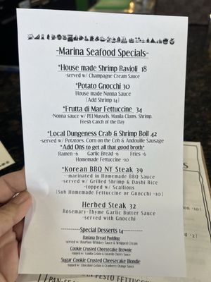 Menu photo 2 Marina Seafood Dockside Patio Berkeley, CA