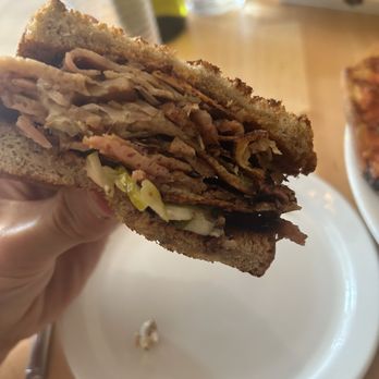 Garden Grille - Pastrami Seitan Reuben - Vegan Near Me - Pawtucket, Rhode Island