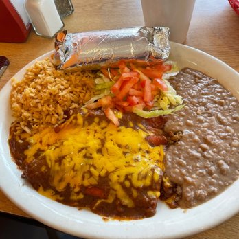 Pepe's Tacos N' Salsa - Beef enchiladas - Mexican Near Me - San Antonio, Texas