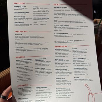 Plaza Cafe Downtown - Menu - American Near Me - Santa Fe, New Mexico