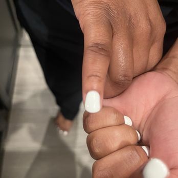 V Spa & Nail Studio - my messed up ugly rushed nails - Day Spas Near Me - Waldorf, Maryland V Spa & Nail Studio - my messed up ugly rushed nails - Day Spas Near Me - Waldorf, Maryland