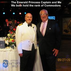 Stellar Travel - The captain and me on the Emerald Princess