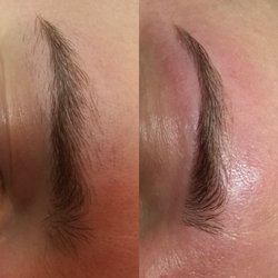 Flare and Bare Wax Studio - Nice healthy brows with a natural yet crisp clean up!