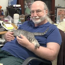 Pet Menders Animal Hospital - Baby Gus loves his dad.
