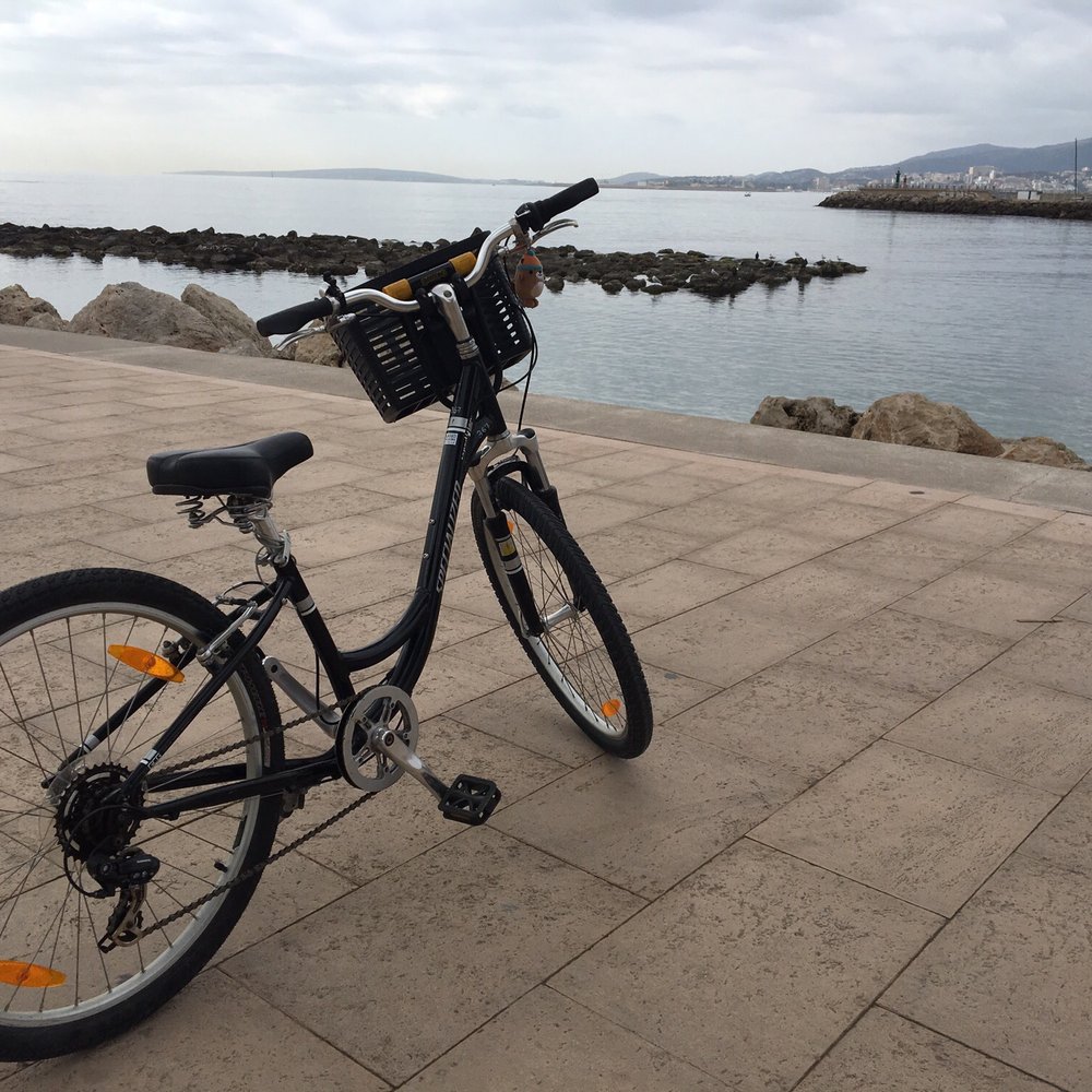Nano Bicycles - Biking  in Palma along the water - Bike Rentals Near Me - Palma, PM