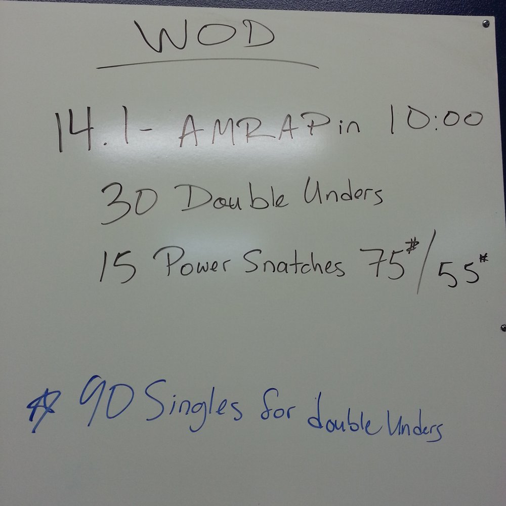CrossFit 1013 - 14.1 Open WOD - Interval Training Gyms Near Me - Bensenville, Illinois