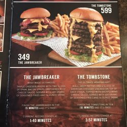 Zark's Burger - Awesome burger challenges! Not for the faint of