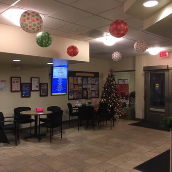 Warrenville Park District - Lounge area for birthday cake. No food or drink allowed in the gym. Clean, bright, festive. - Parks Near Me - Warrenville, Illinois
