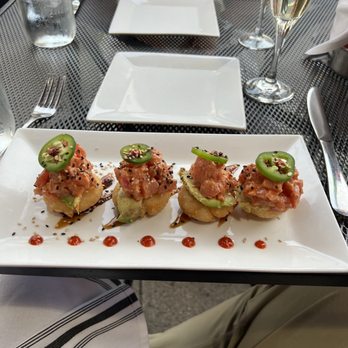 Uptown - Tuna over crispy rice - American Near Me - Ansonia, Connecticut