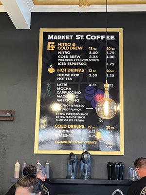 Menu photo 8 Market St. Coffee Petersburg, VA