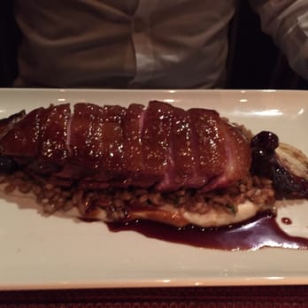 Moderne Barn Restaurant - lavender honey lacquered duck breast - New American Near Me - Armonk, New York Moderne Barn Restaurant - lavender honey lacquered duck breast - New American Near Me - Armonk, New York