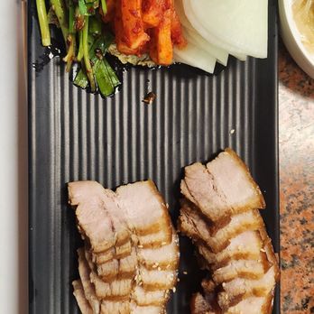 Young Dong Tofu - Boiled Pork Belly (Bossam) - Korean Near Me - Arcadia, California