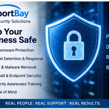 Support Bay - Protect your business from ransomware, malware, and evolving cyber threats with practical, layered cybersecurity solutions. - Data Recovery Near Me - Los Angeles, California Support Bay - Protect your business from ransomware, malware, and evolving cyber threats with practical, layered cybersecurity solutions. - Data Recovery Near Me - Los Angeles, California