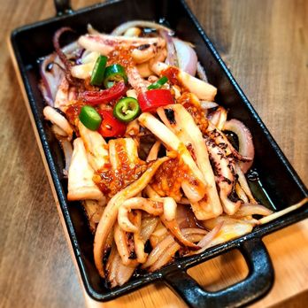 A1 Stone Pot - Teppanyaki Squid - Chinese Near Me - Toronto, Ontario A1 Stone Pot - Teppanyaki Squid - Chinese Near Me - Toronto, Ontario