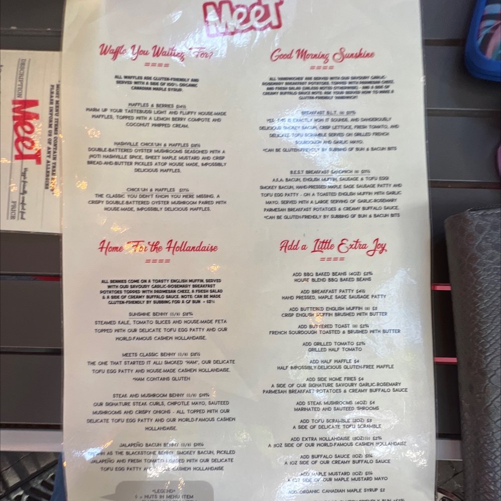 MeeT - Brunch menu - Burgers Near Me - Vancouver, British Columbia MeeT - Brunch menu - Burgers Near Me - Vancouver, British Columbia