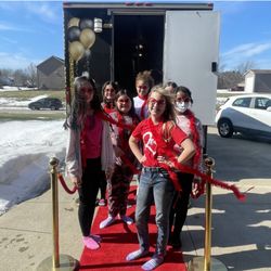 Polished Lifestyle Nail Salon On Wheels - Kids red carpet manicure party experience.
