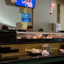 Fuji Sushi Mandarin - Sushi counter.