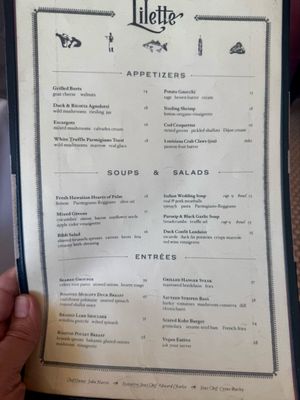 Menu photo 3 Lilette New Orleans, LA Menu photo 3 Lilette New Orleans, LA