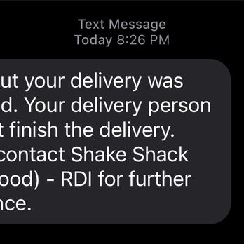 Shake Shack 6201 Hollywood - Hollywood & Gower - ... followed by a text saying my order was canceled. No explanation and no information about a refund. - Burgers Near Me - Los Angeles, California