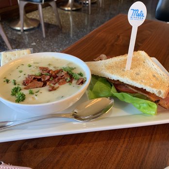 Mel's Kitchen - Lunch special 1/2 soup and 1/2 BLT - American Near Me - San Francisco, California