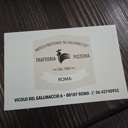 Al Gallinaccio - Their card