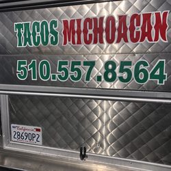 Taquizas Michoacan - Rear of food truck