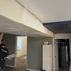 ROI Remodeling and Handyman - New drywall install covering HVAC duct work