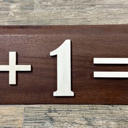 Kazcade Engraving and Trophies - Walnut Desk Wedge