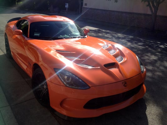 Photo of Orinda Auto Detail - Orinda, CA, US. Opti Coat Pro Blinding on this TA Viper