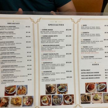 La Fogata - Menu 2023 - Mexican Near Me - Arvin, California