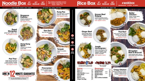 Menu photo 3 Wok Box Brandon, MB Menu photo 3 Wok Box Brandon, MB