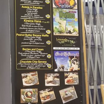 Waffle and Berry - Menu - Waffles Near Me - Honolulu, Hawaii