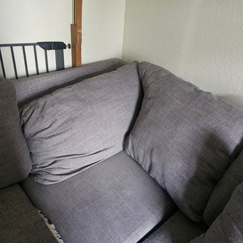 Mor Furniture for Less - Brea - Malformed cushions in under a year and seams failing all over my several thousand dollar couch - Furniture Stores Near Me - Brea, California Mor Furniture for Less - Brea - Malformed cushions in under a year and seams failing all over my several thousand dollar couch - Furniture Stores Near Me - Brea, California