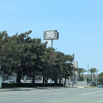 Micro Center - Sign outside - Computers Near Me - Tustin, California